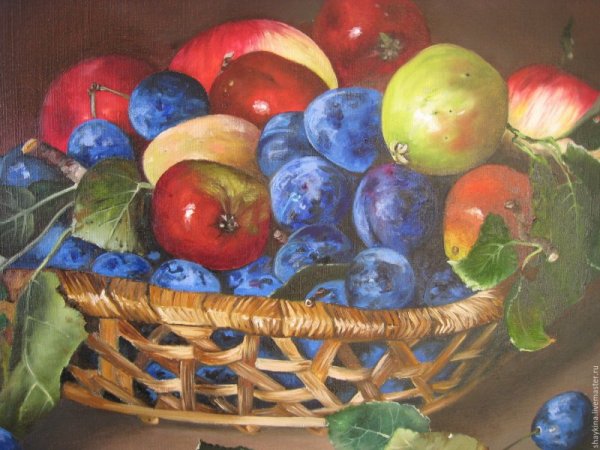 Фрукты живопись