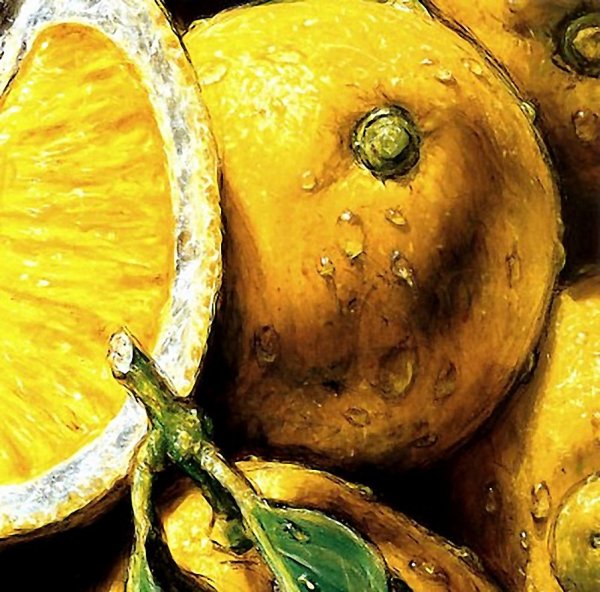 Лимоны живопись