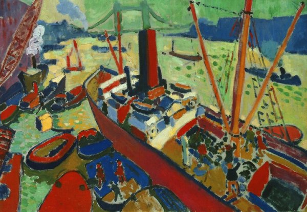 Андре дерен Лондонская гавань 1906