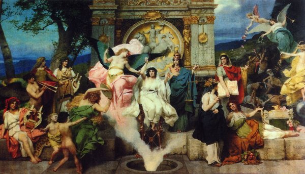 Генрих семирадский Парнас