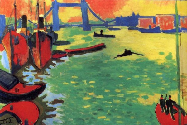 Андре дерен Лондонская гавань