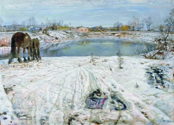 Бродский Исаак Израилевич (1883 - 1939) осень