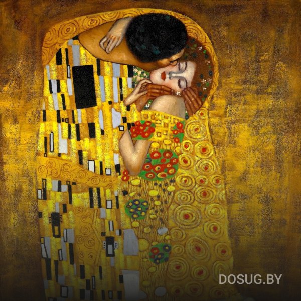 Густав климт, «поцелуй» (1907-1908)