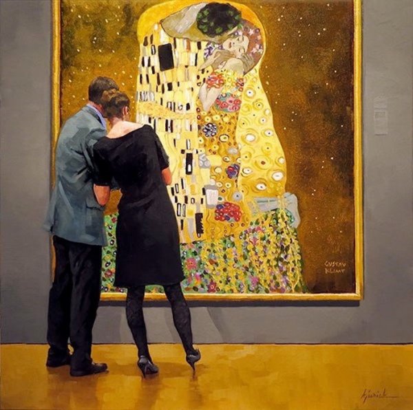 Поцелуй Густава Климта