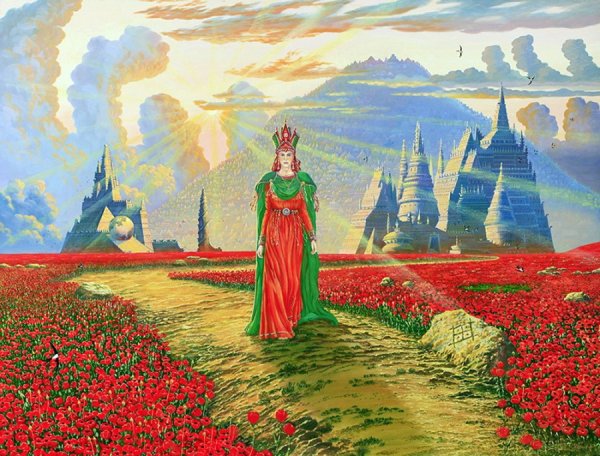 Всеволод Иванов художник Ведическая Русь