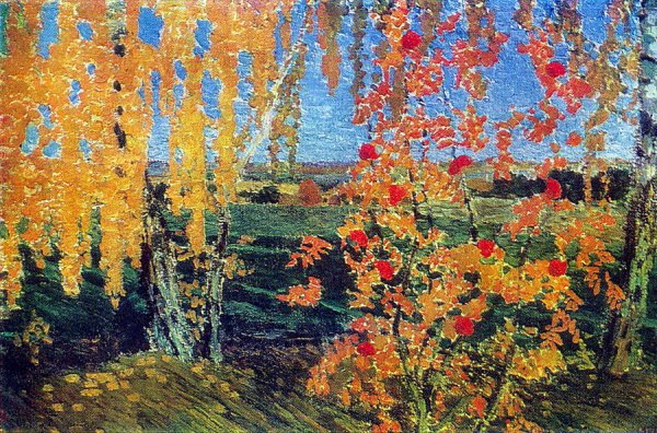 Игорь Грабарь. Васильки, 1914.