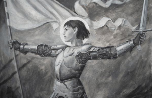 Жанна дарк рисунок