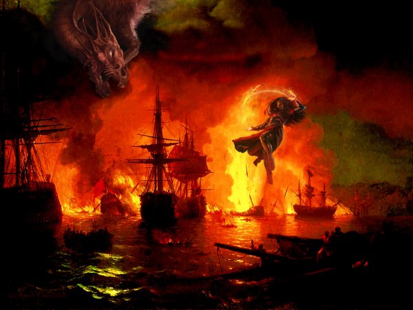 Якоб Филипп Хаккерт Чесменская битва