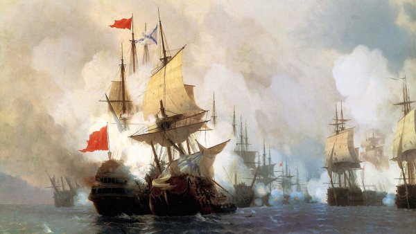 Якоб Филипп Хаккерт Чесменская битва