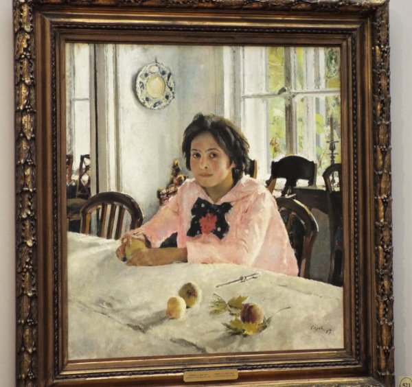 «Девочка с персиками» 1887 г