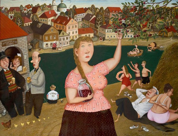 Художник примитивист Губарев