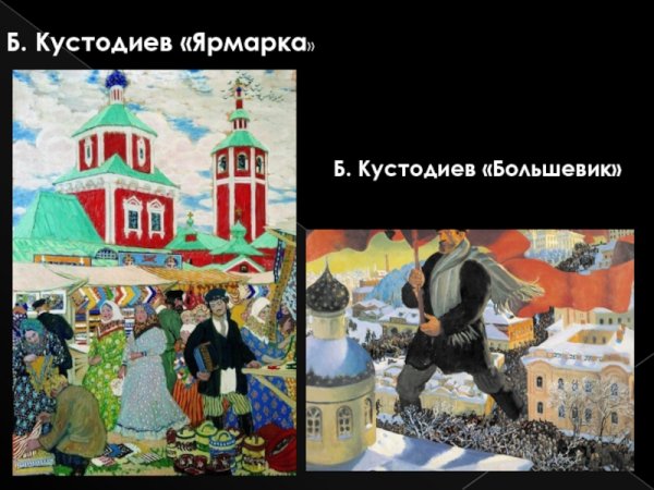 Б М Кустодиев Большевик