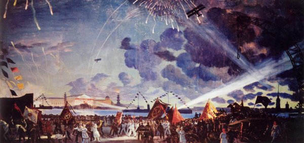 Жупел революции Кустодиев