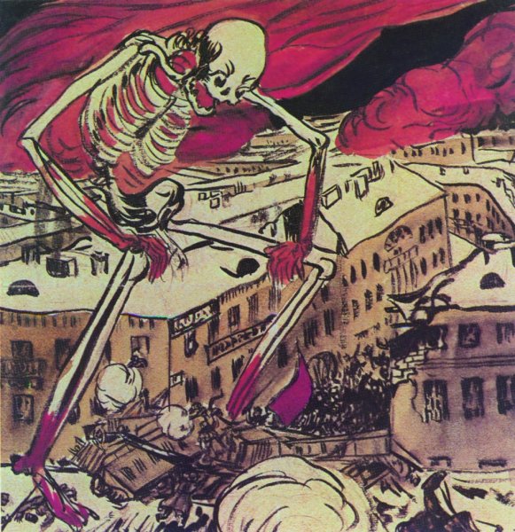 Кустодиев праздник на площади Урицкого