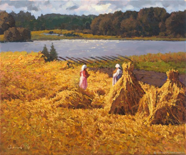 Петр Кончаловский сенокос