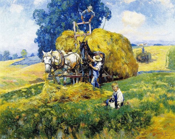 Иван Шишкин стог сена
