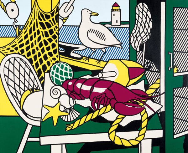 Рой Лихтенштейн натюрморт