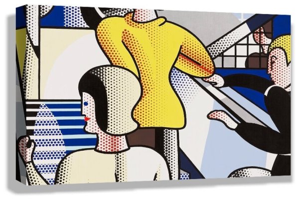 Рой Лихтенштейн стиль живописи