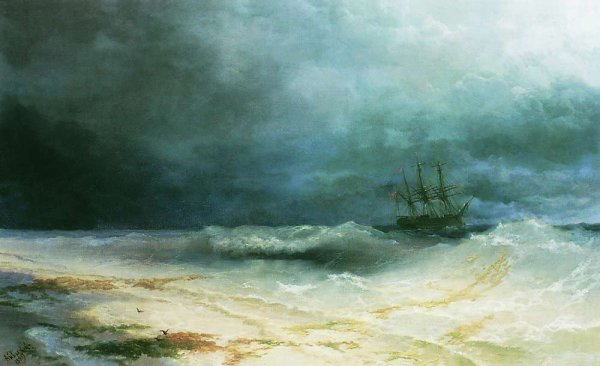 Иван Константинович Айвазовский буря