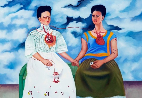Фрида Кало две Фриды