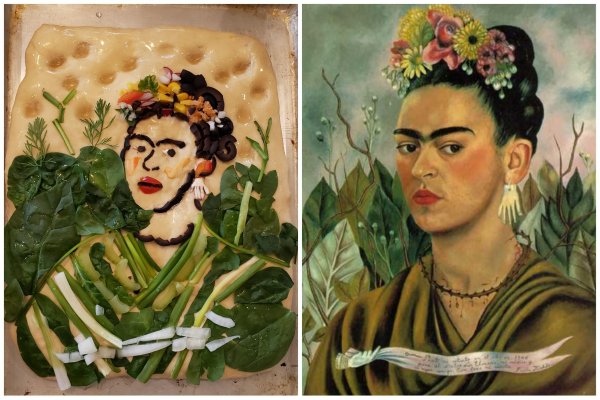 Фрида Кало автопортрет