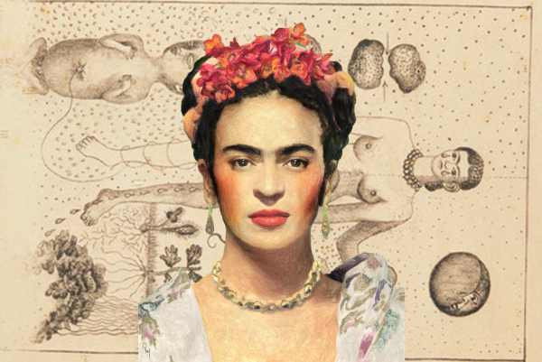 Фрида Кало круг картина