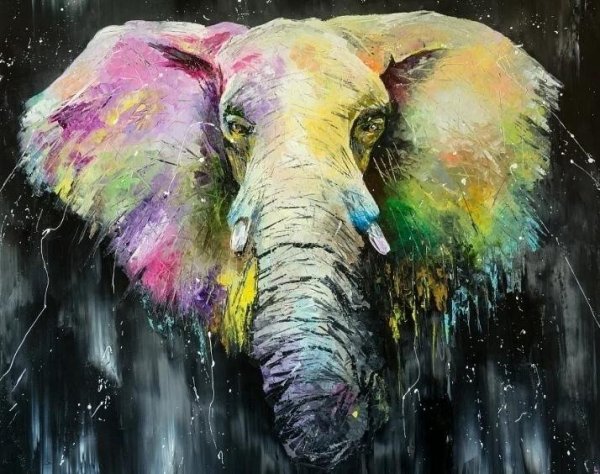 Слон абстракция