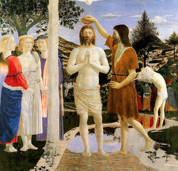 Птеро дело Франчело крещение Христа