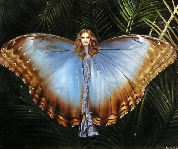 Картины Никас Сафронов бабочки