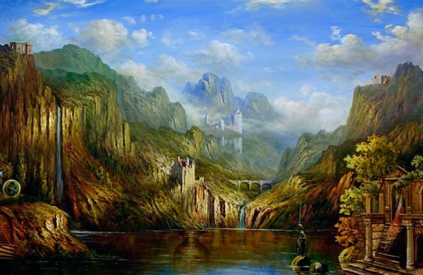 Никас Сафронов живопись природа