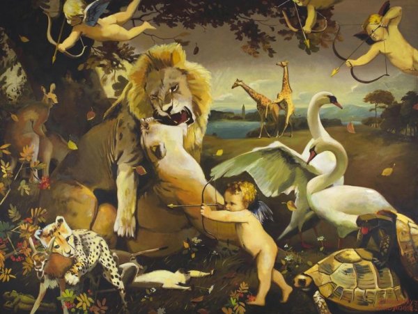 Художники Владимир Дубосарский и Александр Виноградов