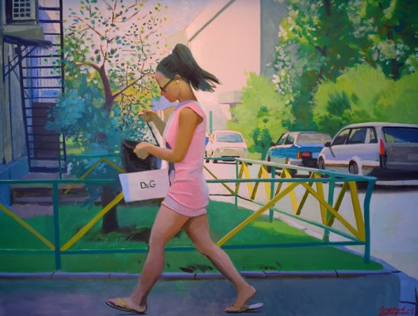 Художники Виноградов и Дубосарский