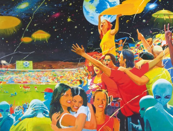 Художники Виноградов и Дубосарский