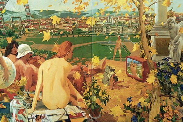 Дубосарский и Виноградов картины осень