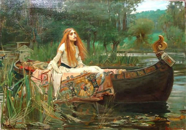 Уотерхаус леди шалотт