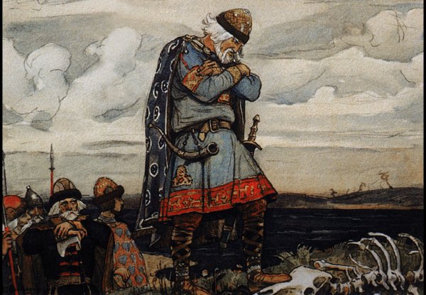 Вещий Олег картина Васнецова