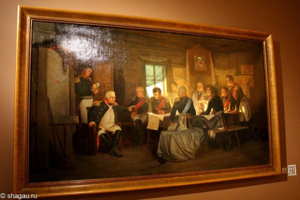 «Военный совет в Филях». Алексей Кившенко, 1880