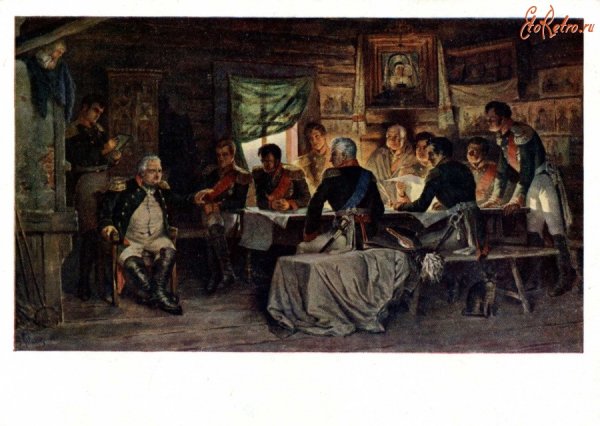 Военный совет Наполеона в Городне