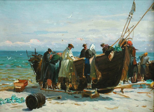 Илья Ефимович Репин не ждали оригинал