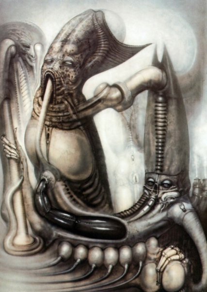 Художник Ганс Гигер