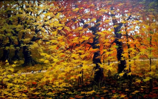 Илья Семёнович Остроухов Золотая осень