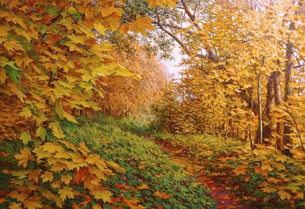 Золотая осень Остроухова