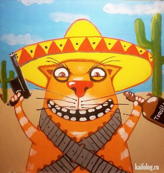 Василий Ложкин коты