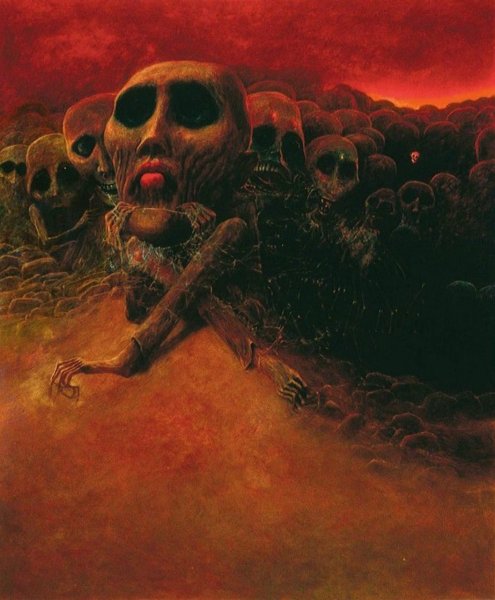 Здзислав Бексиньский монстры