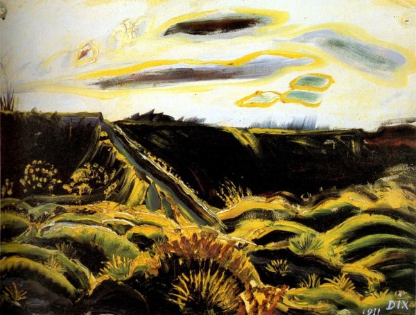 Отто Дикс живопись