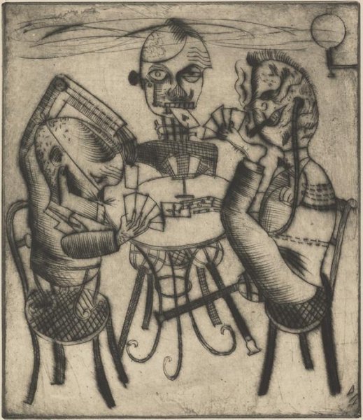 Автопортрет Отто Дикса