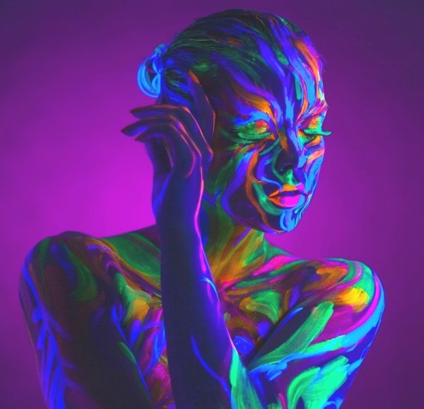 Неоновые арты