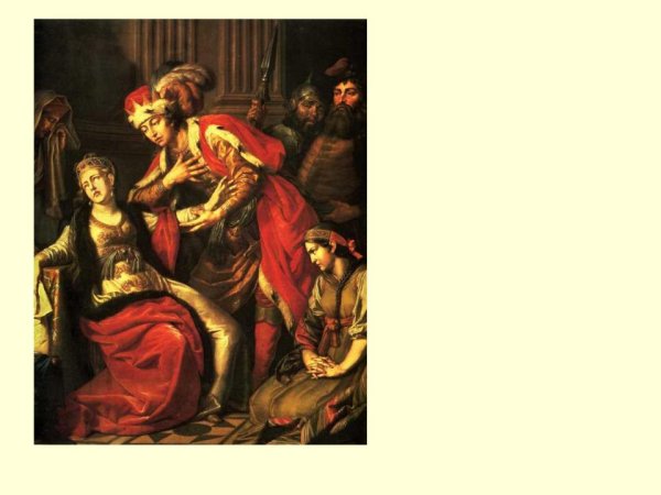 Владимир и Рогнеда а.п Лосенко 1770 г