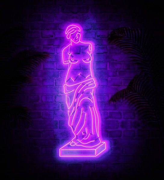 Неоновые скульптуры