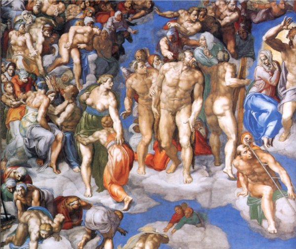 Полотна Микеланджело Буонарроти